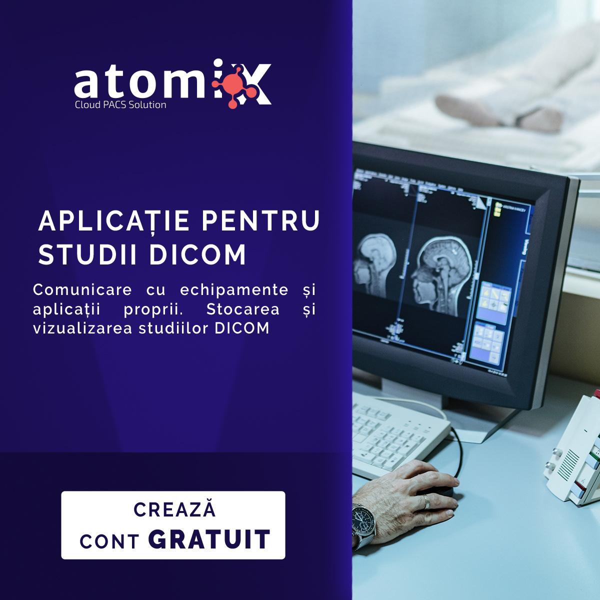 O nouă aplicație de radiologie și imagistică în România
