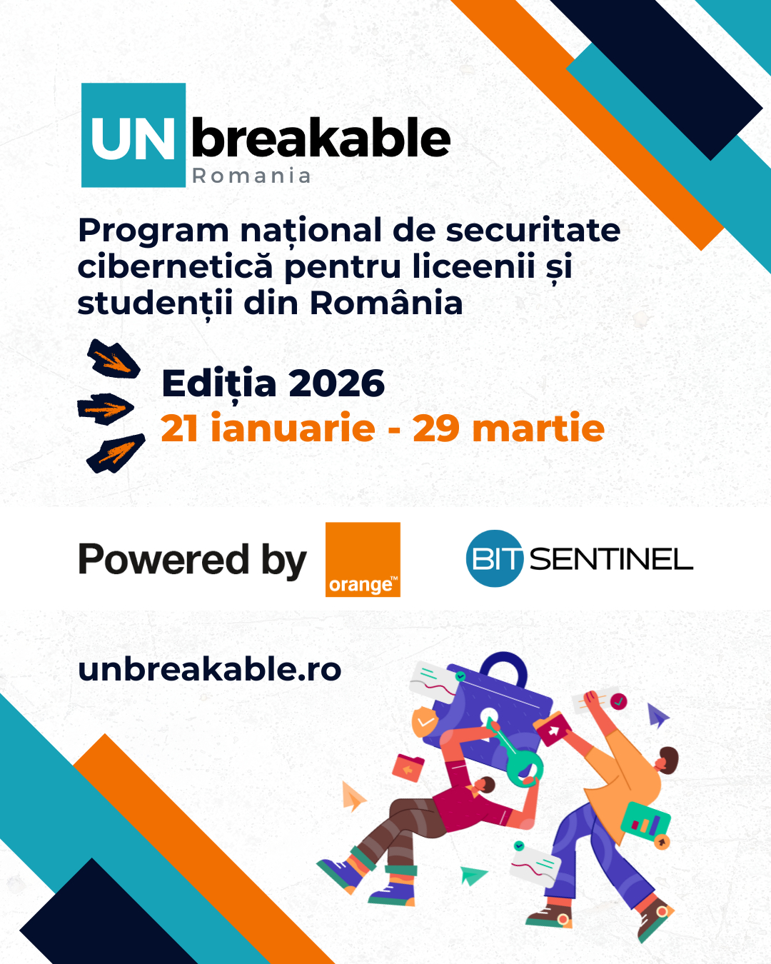 Înscrieri deschise la UNbreakable România 2026 pentru peste 2.000 de tineri