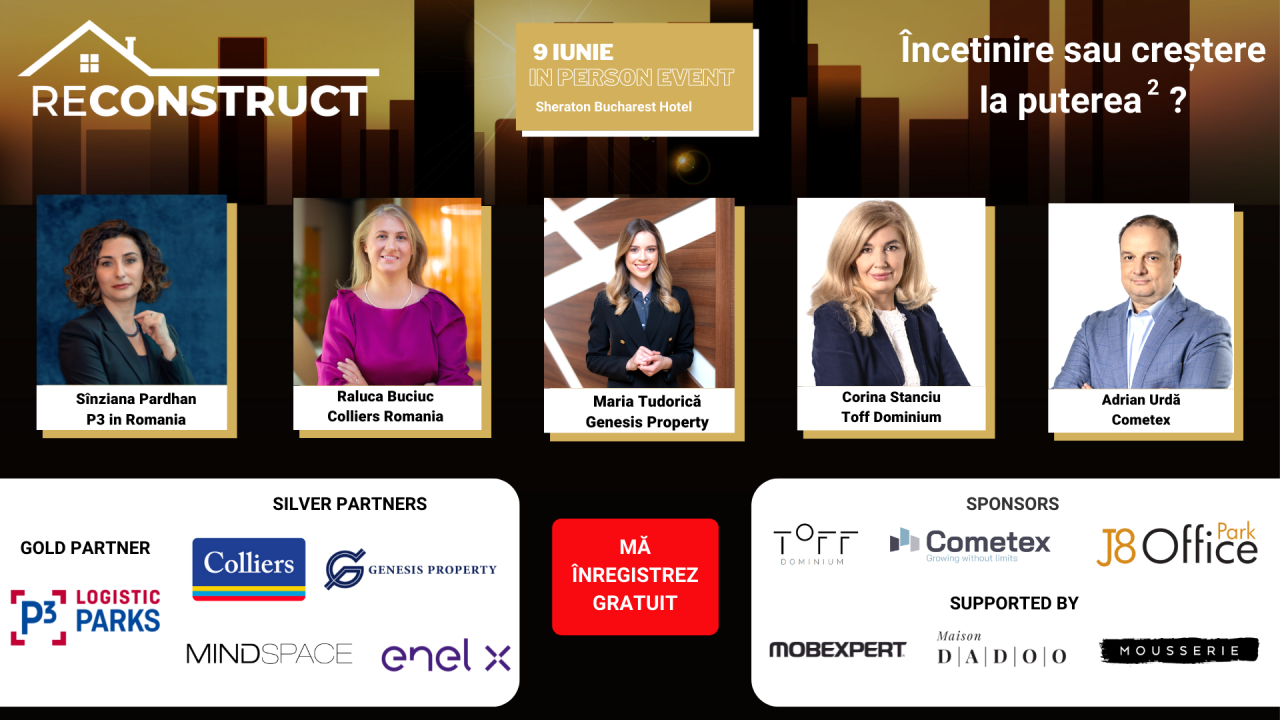 reConstruct 2022 – Care sunt cele mai mari provocări ale pieței imobiliare