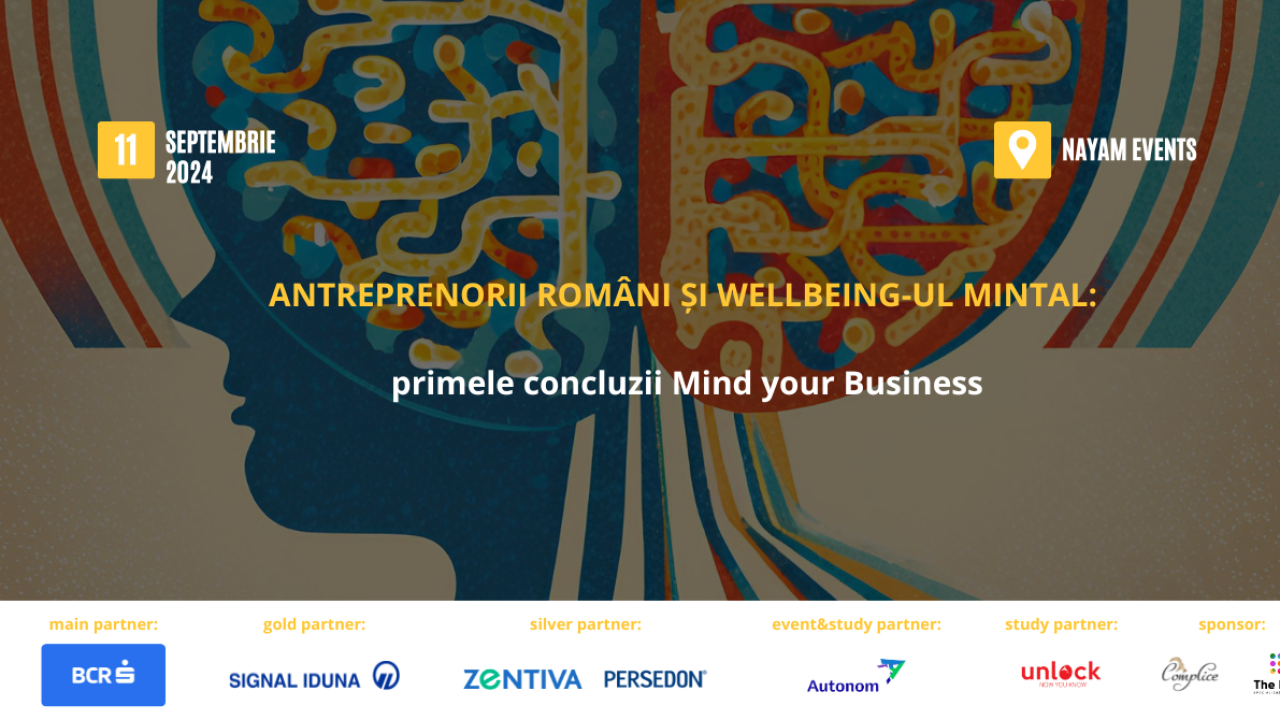 Antreprenorii români și wellbeing-ul mintal