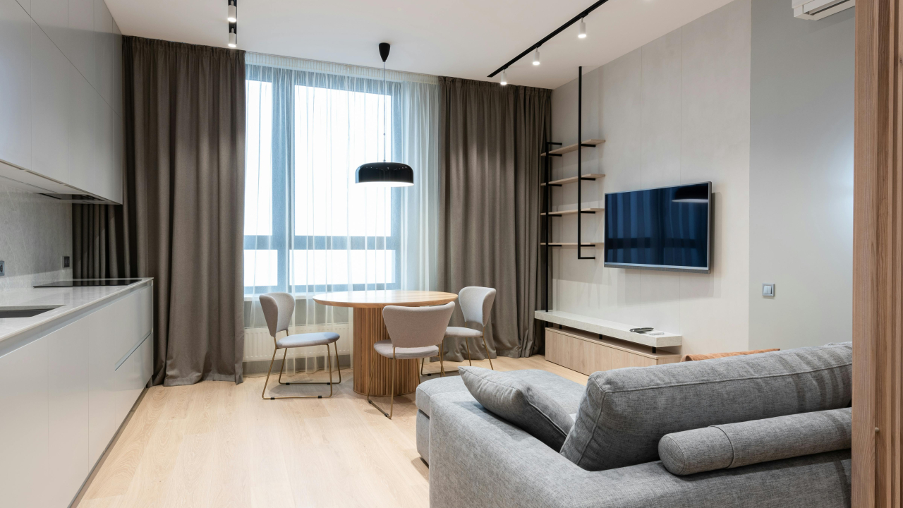 Amenajarea unui living open space - provocări și soluții