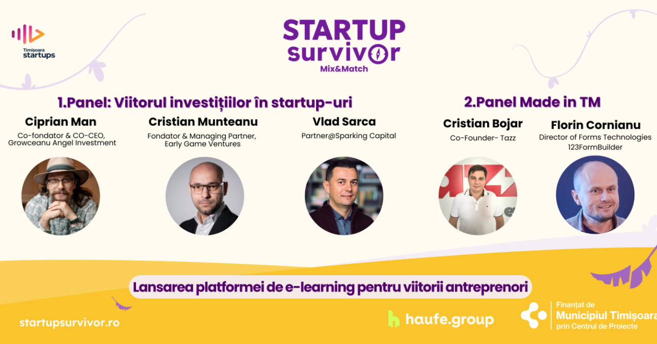 Startup Survivor lansează o platformă de e-learning gratuită pentru antreprenori