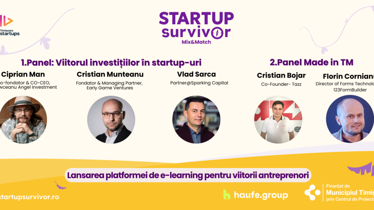Startup Survivor lansează o platformă de e-learning gratuită pentru antreprenori