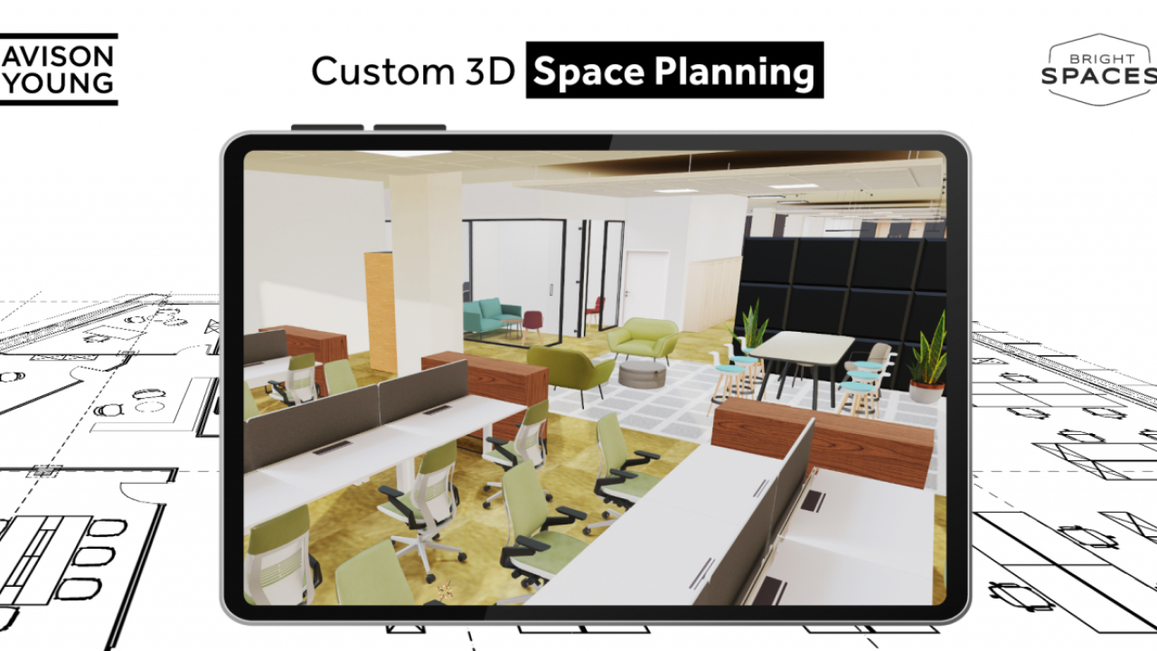 Bright Spaces mută planificarea spațiilor de birouri în mediu interactiv 3D