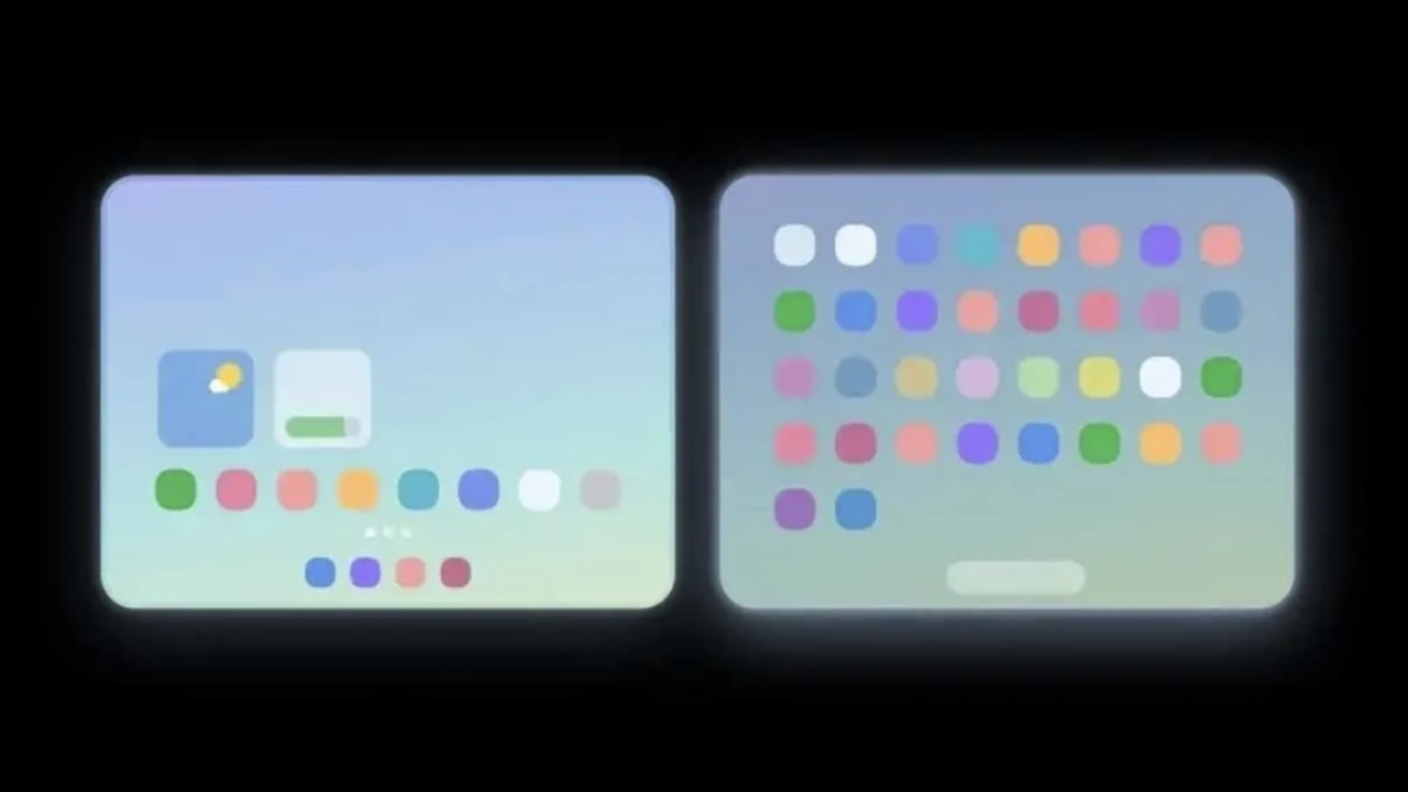 Imaginile cu sistemul de operare de pe Samsung Galaxy Z Fold8 Wide arată un dispozitiv mai lat