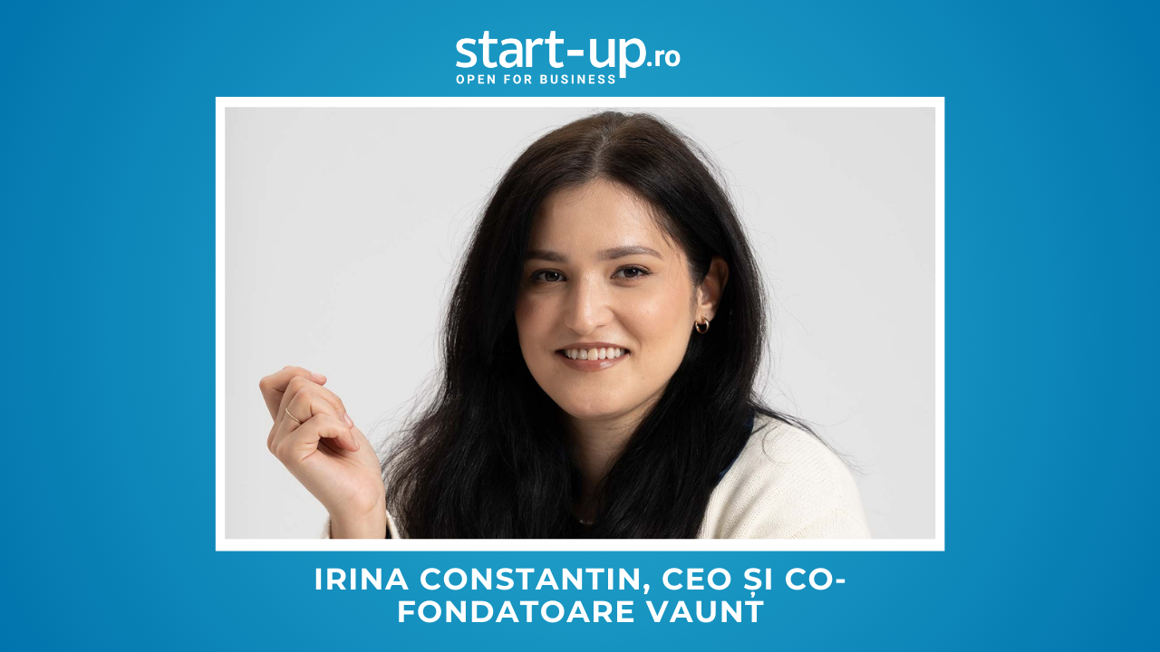 Irina Constantin, CEO și co-fondatoare VAUNT