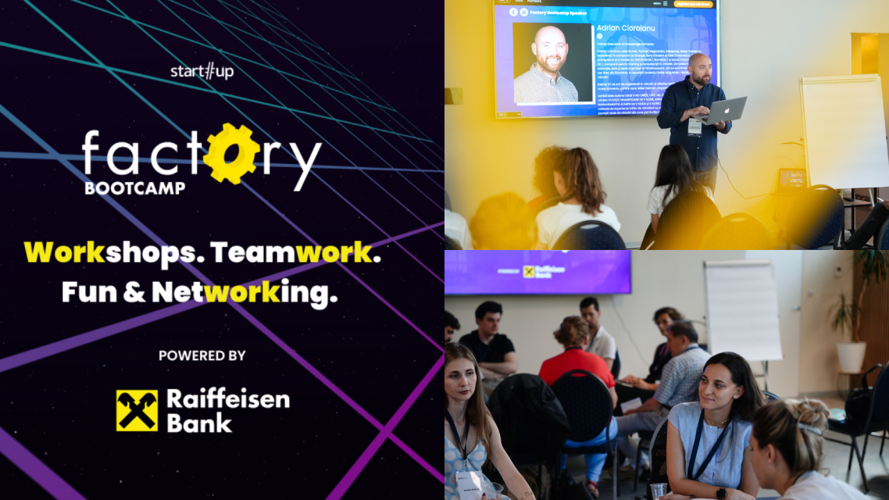 Antreprenori care au fost la Factory Bootcamp 2023