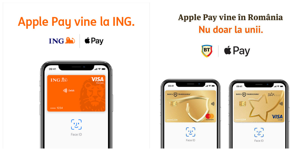 BT, ING Bank și Orange anunță Apple Pay în România