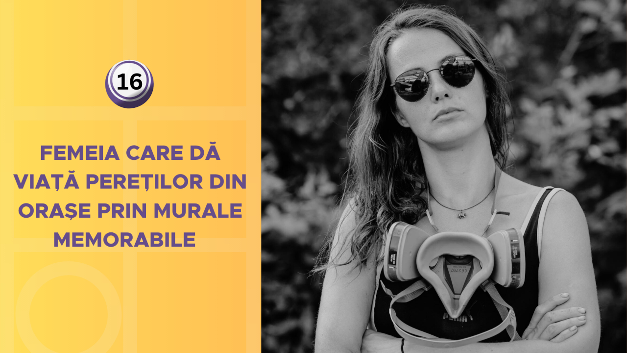 Femeia care dă viață pereților din orașe prin murale memorabile  