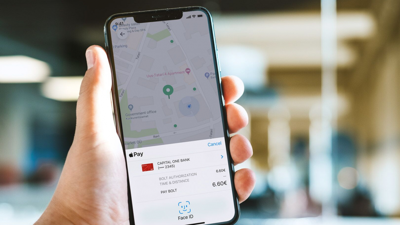 Cursele Bolt pot fi plătite și cu Apple Pay
