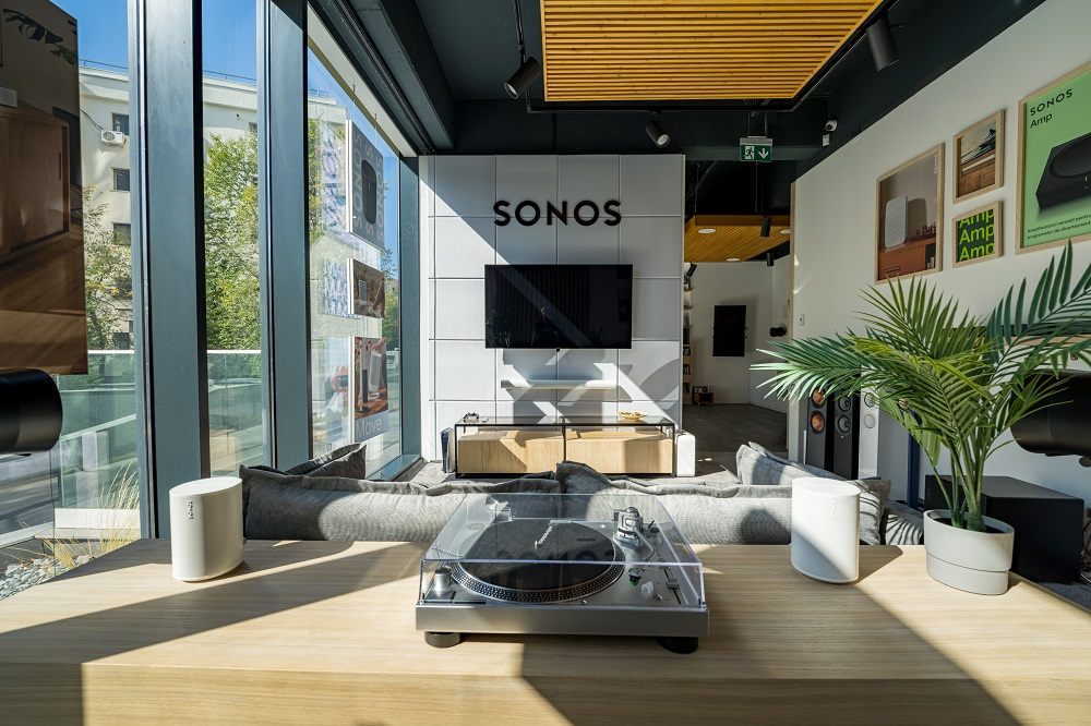 Sonos deschide primul său magazin oficial din România, în locația Audio Monkey