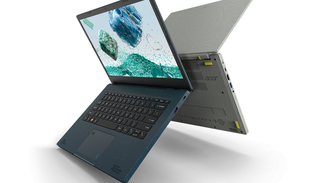 Acer prezintă o gamă completă de dispozitive Vero din plastic reciclat