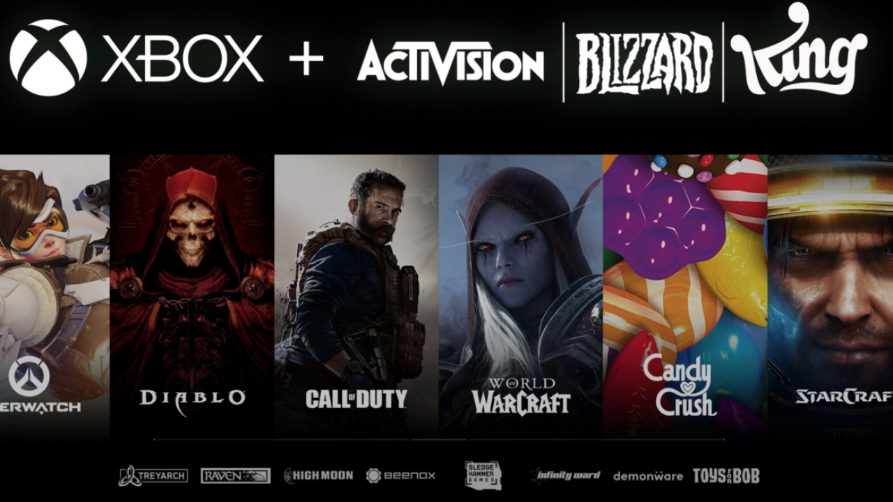Microsoft cumpără gigantul de gaming Activion Blizzard pentru 68,7 mld. $