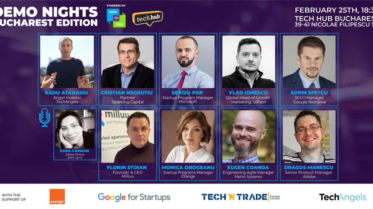 Demo Nights Bucharest: despre investiițile early stage