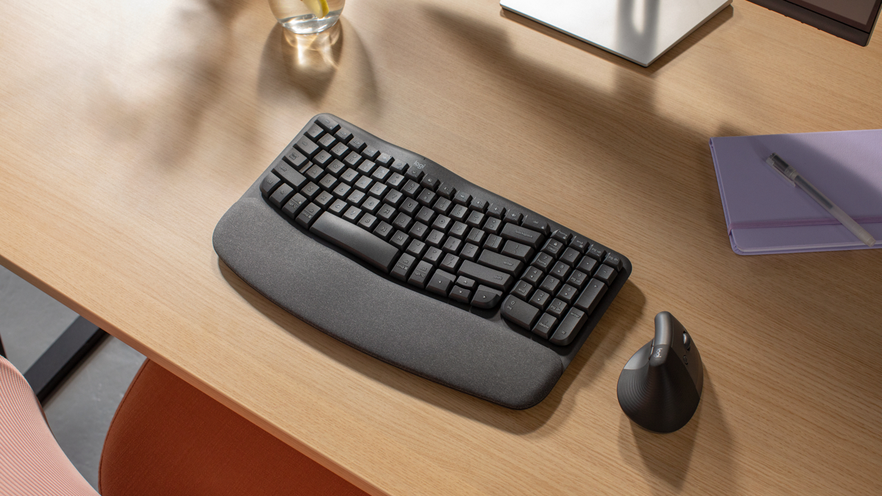 Logitech Wave Keys, o nouă tastatură ergonomică pentru birou