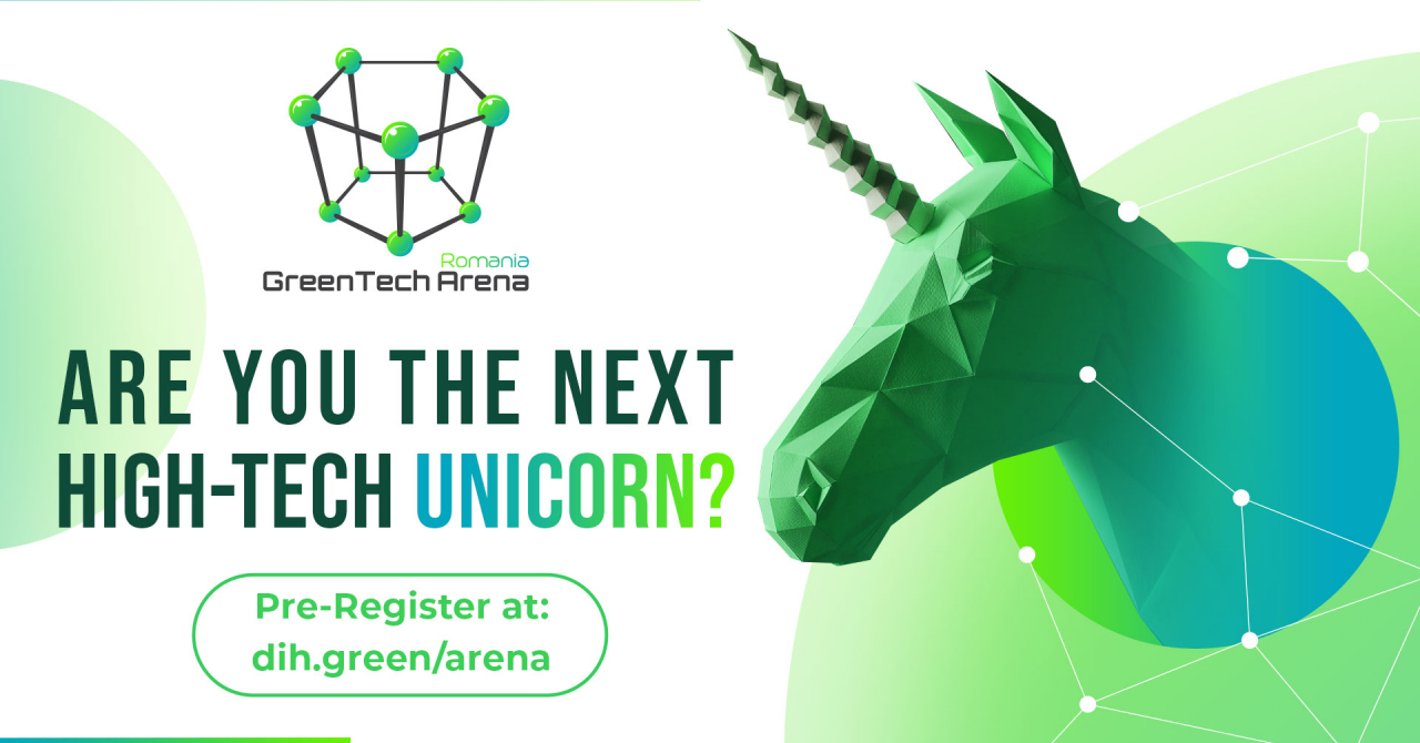 Competiția GreenTech Arena: ajutor pentru crearea următorului unicorn românesc