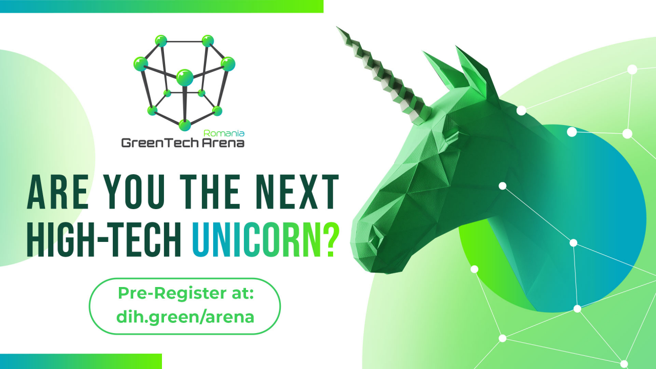 Competiția GreenTech Arena: ajutor pentru crearea următorului unicorn românesc