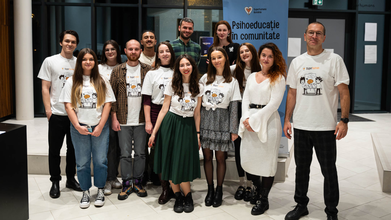 Cowork Timișoara: hub-ul de sprijin pentru Superhumans în psihoeducație