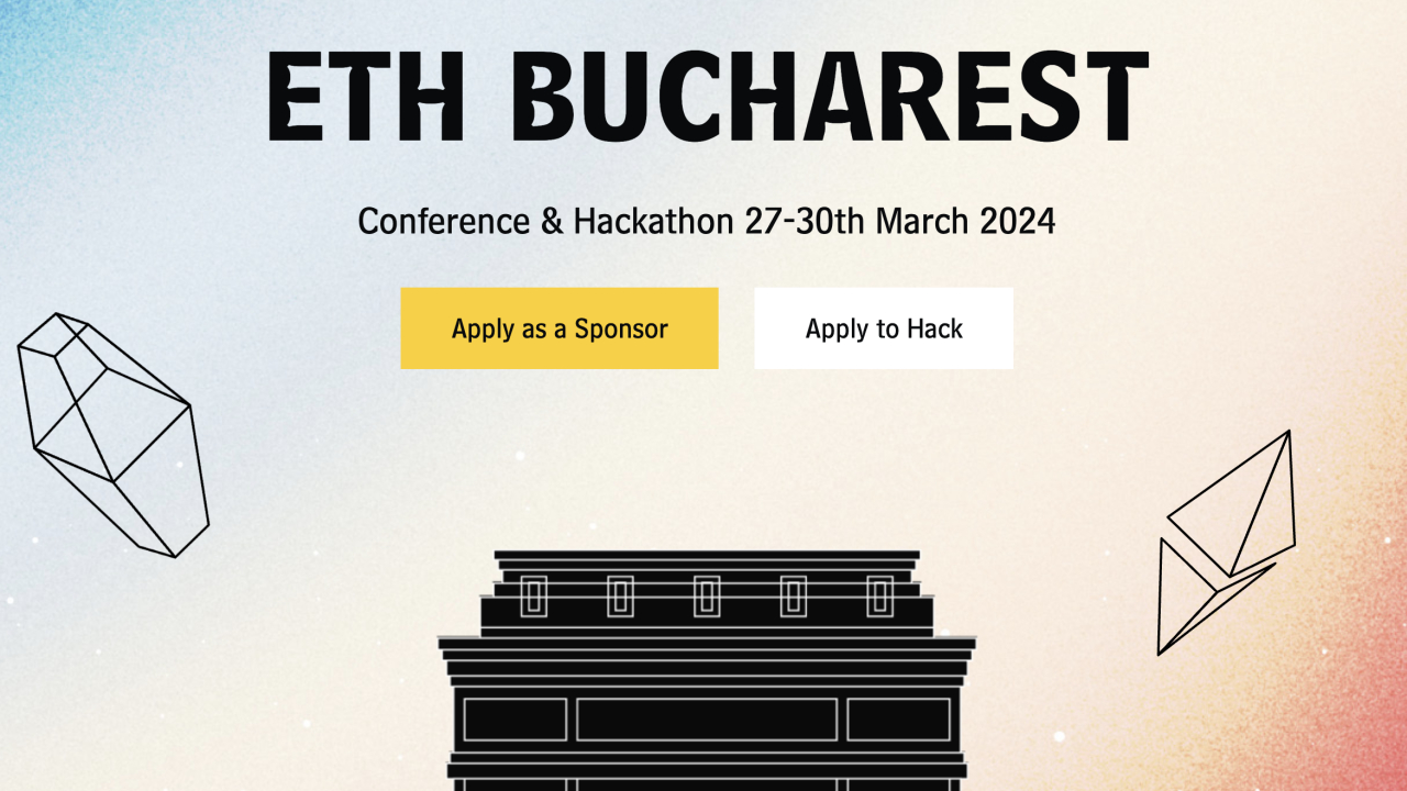ETH Bucharest - conferință și hackathon blockchain și Web3 timp de 4 zile