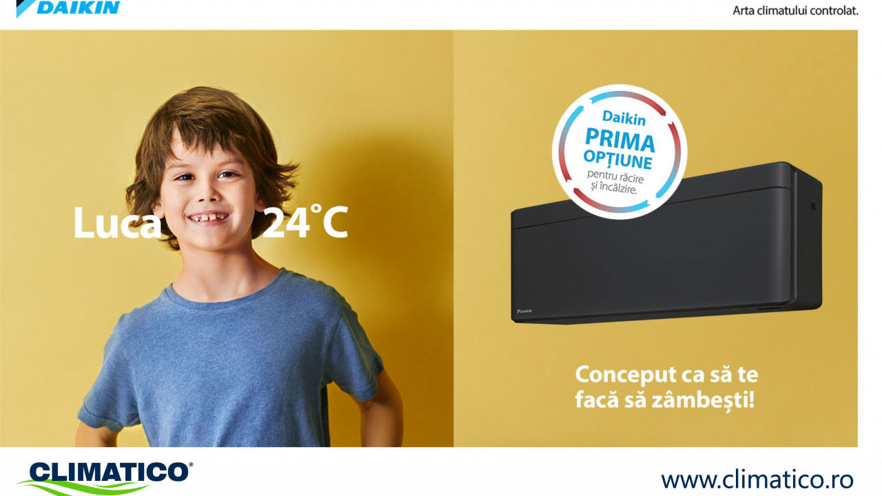 Redescoperă confortul termic cu aparate de aer condiționat Daikin de la Climatico