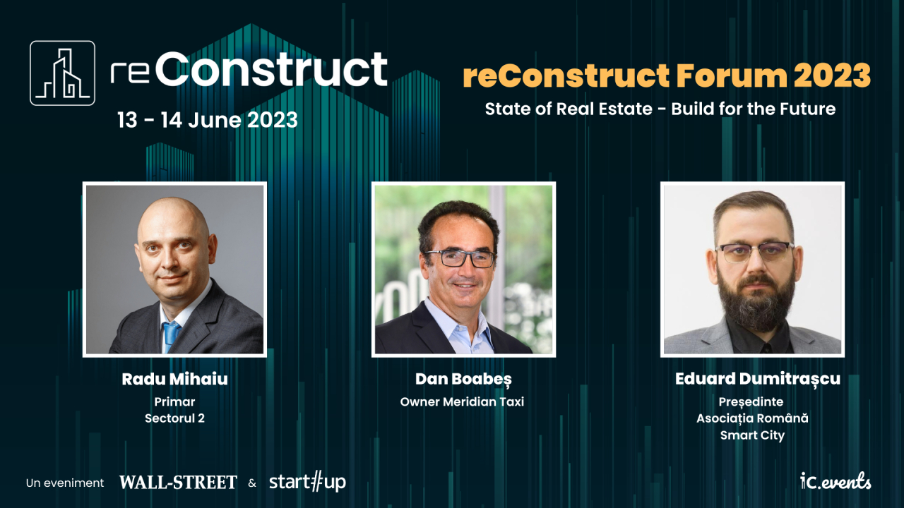 reConstruct Forum 2023: cum putem rezolva ecuația traficului din orașe