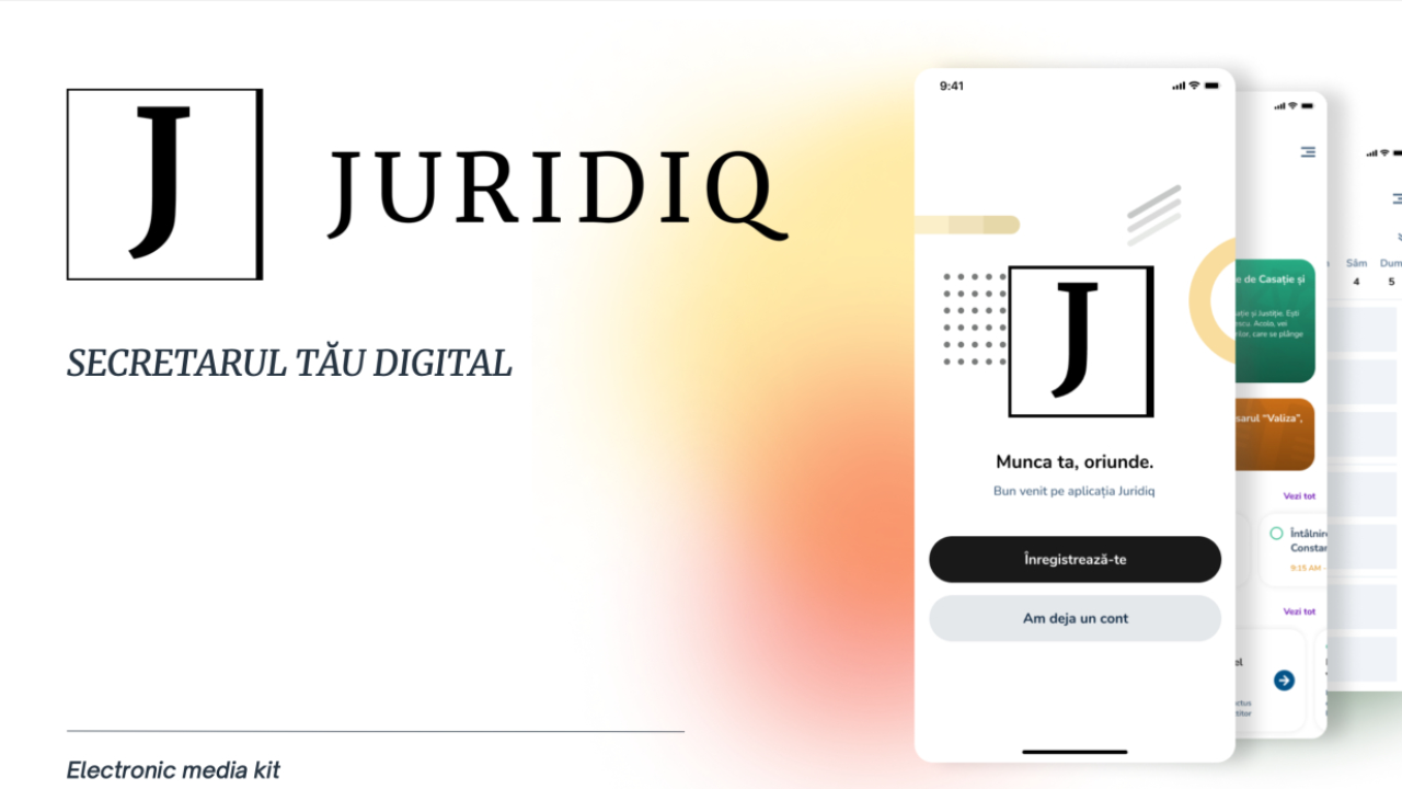 Pitch Deck Gallery: Juridiq, aplicația care sporește productivitatea juriștilor