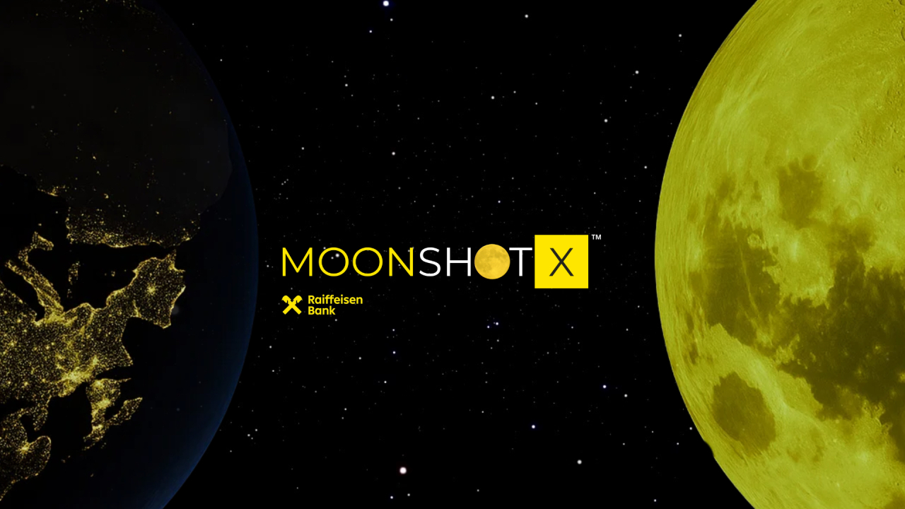 Înscrieri deschise pentru cea de-a treia ediție a MoonShotX, programul Raiffeisen Bank și InnovX