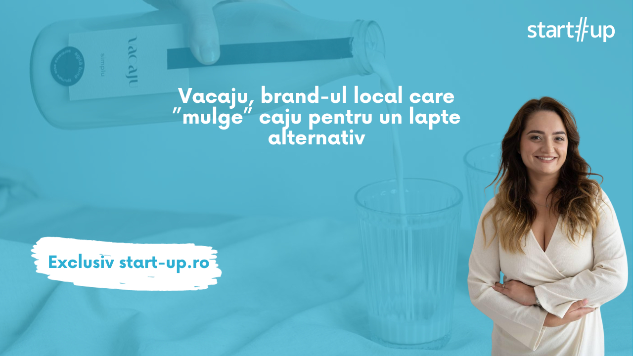 Vacaju, brand-ul local care ”mulge” caju pentru un lapte alternativ