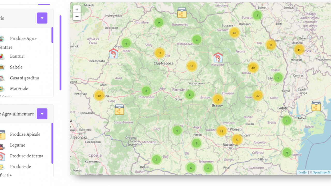 Harta Producătorilor Locali: tinerii care te ajută să mănânci „Made in Romania”