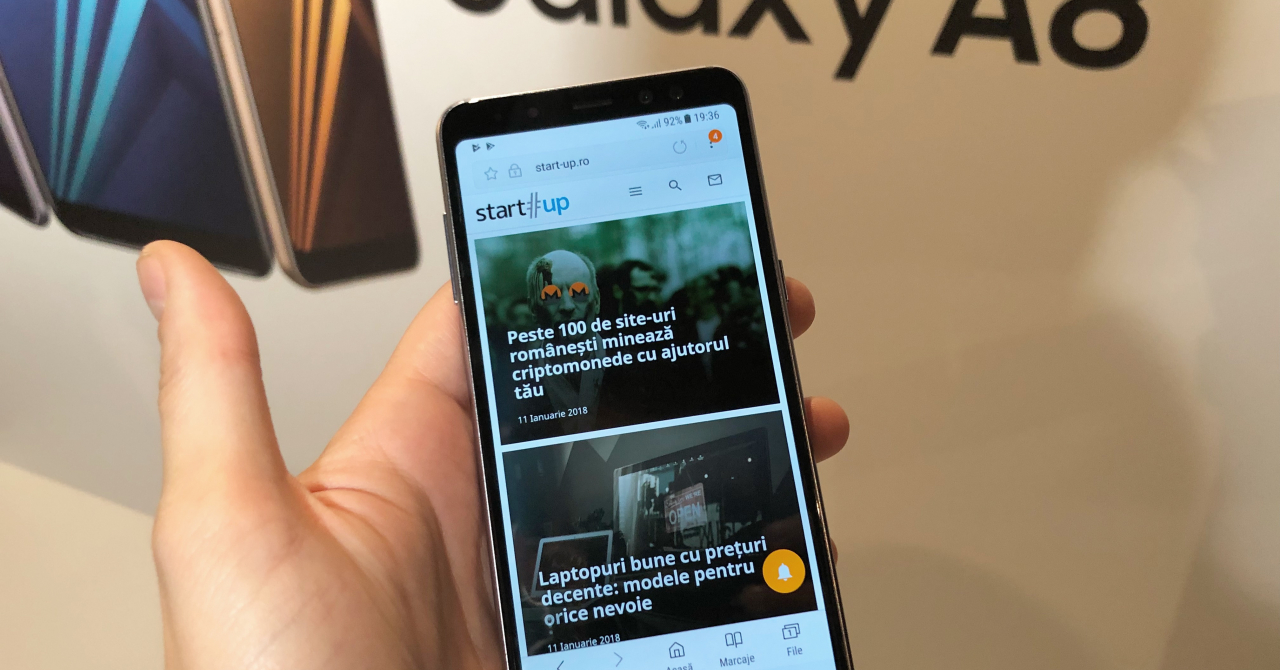 Samsung Galaxy A8 (2018) în România. Preț și disponibilitate