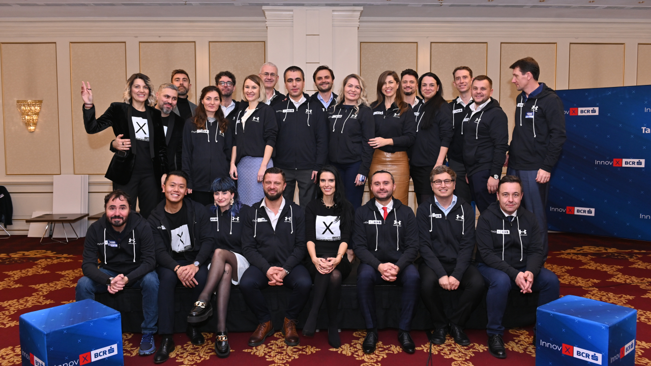 6 alumni ai InnovX-BCR VC Bootcamp, 155 mil. € pentru startup-uri tech