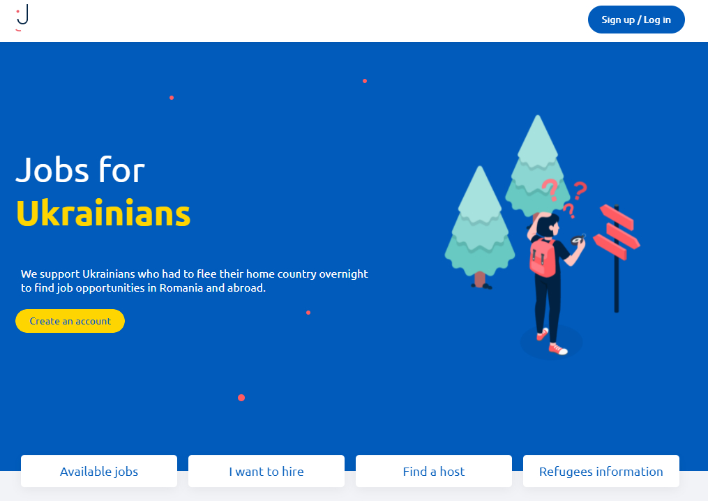 Jobs for Ukraine, platforma lansată de Jobful și InnovX-BCR pentru refugiați