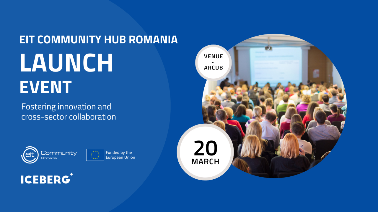 Lansare <span class="title-highlight">EIT Community Hub</span> - inițiativă de reducere a decalajului României la inovație