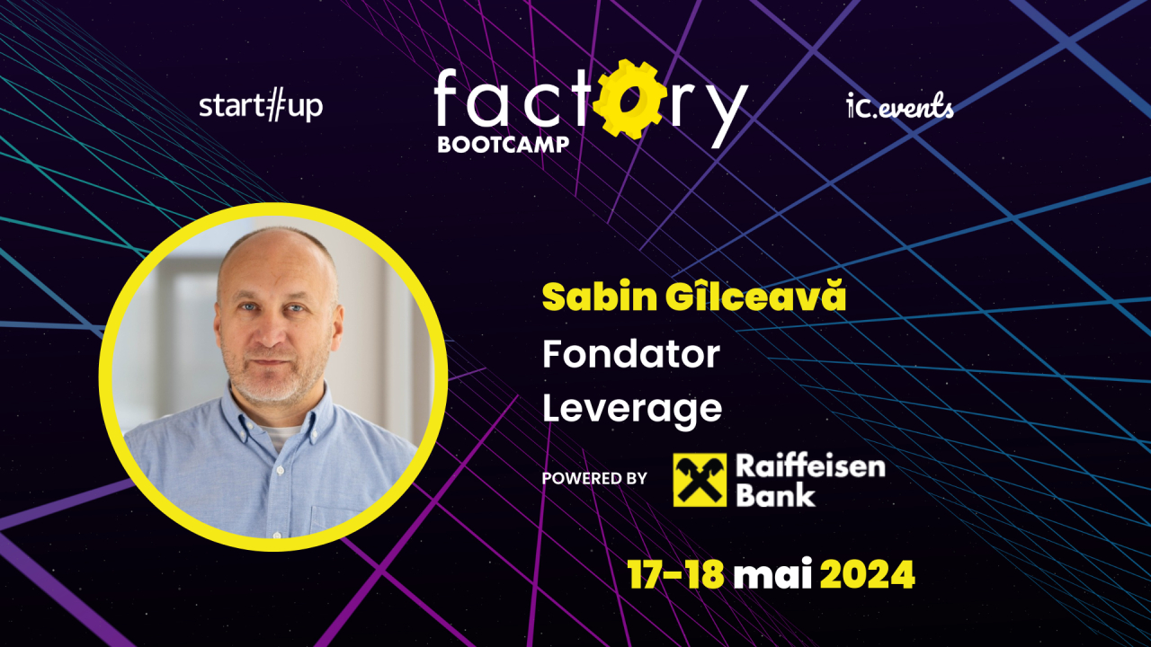 3 sfaturi de negociere și vânzări de la Sabin Gîlceavă. Înscrie-te la Factory Bootcamp pentru ultimele locuri disponibile