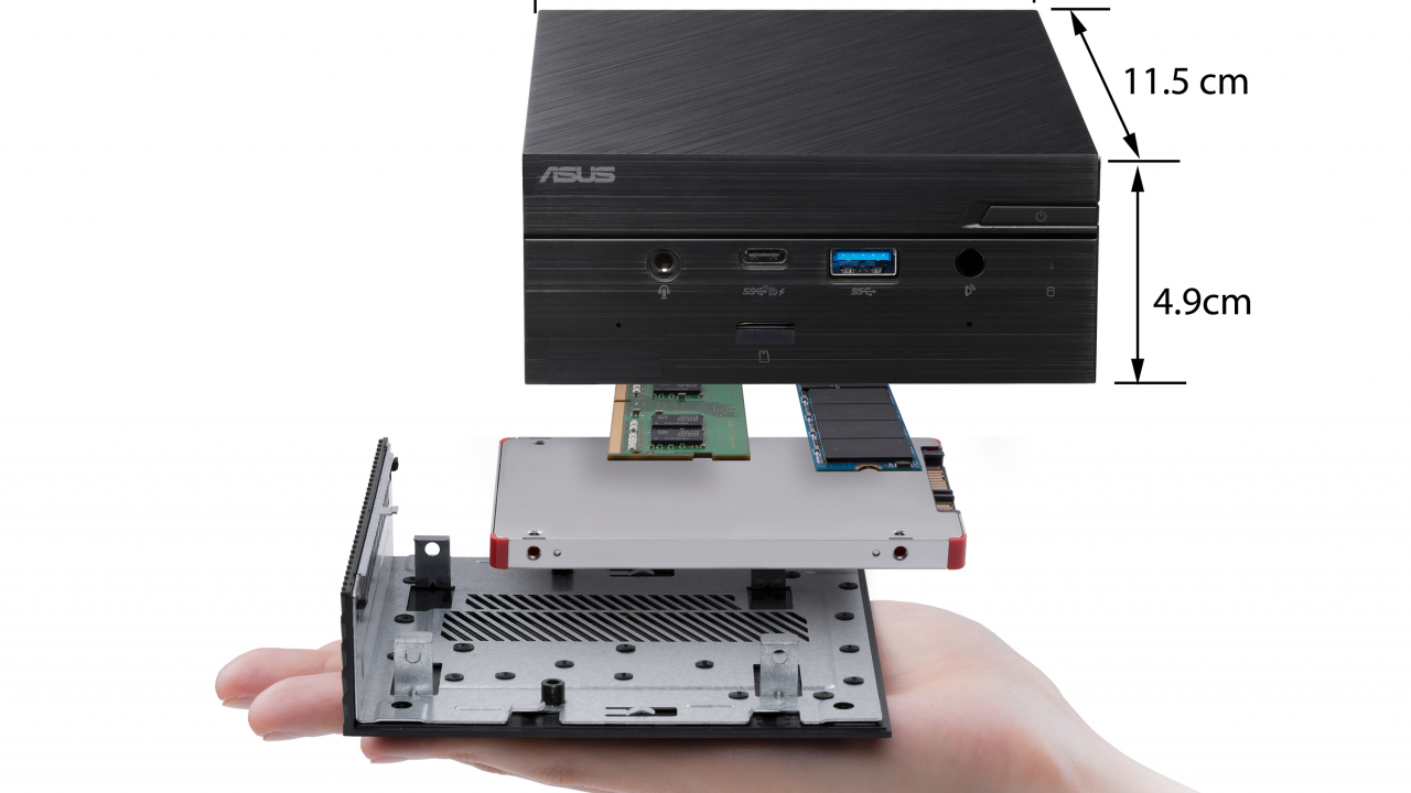 ASUS Mini PC PN50 încape în palmă și poate afișa imagini 8K