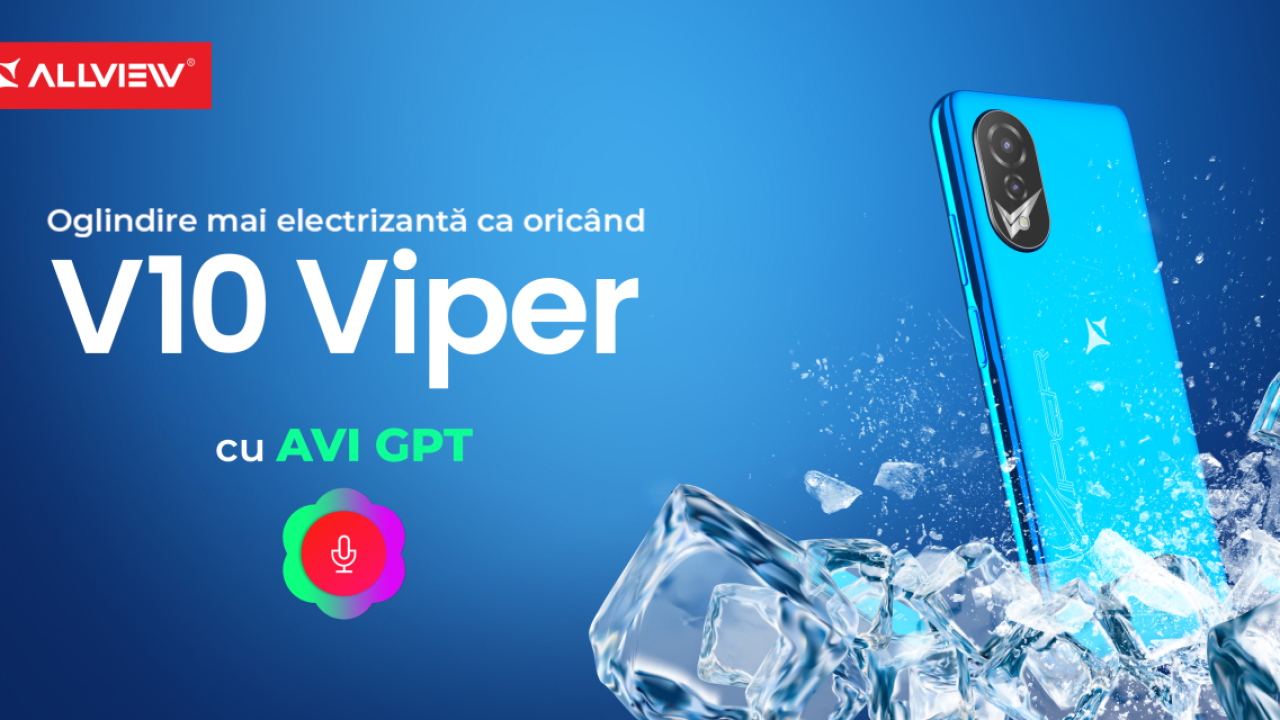 Allview lansează un smartphone ieftin cu asistentul AVI GPT