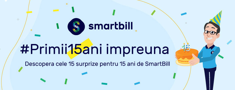 15 ani de SmartBill: 65.000 de firme în portofoliu și vânzări în 2021 de 5 mil.€
