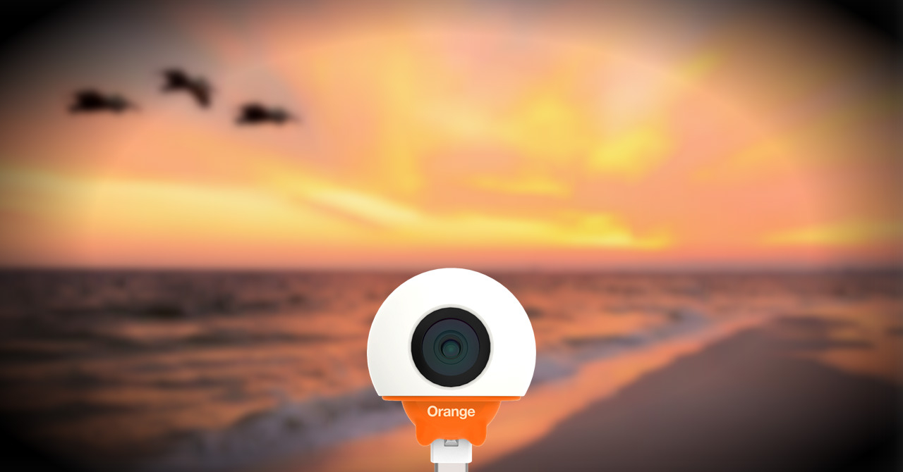 Orange Live Cam este o cameră 360 pentru telefoanele cu Android