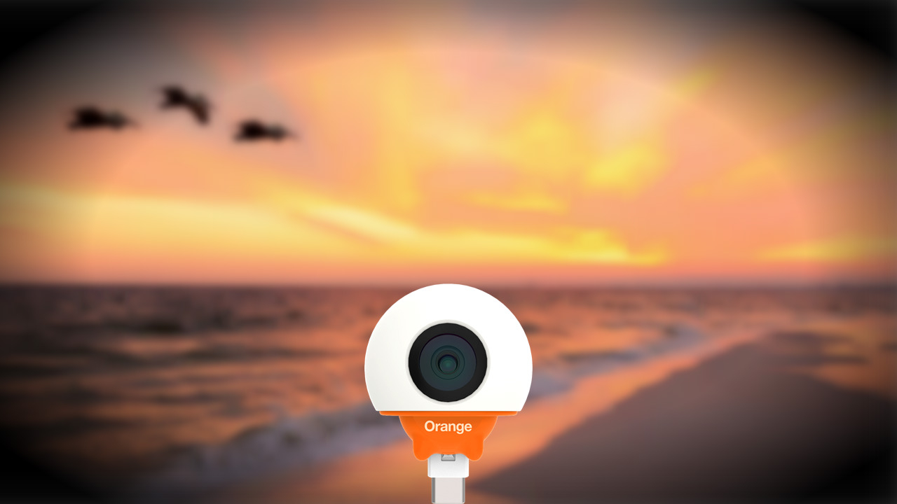 Orange Live Cam este o cameră 360 pentru telefoanele cu Android