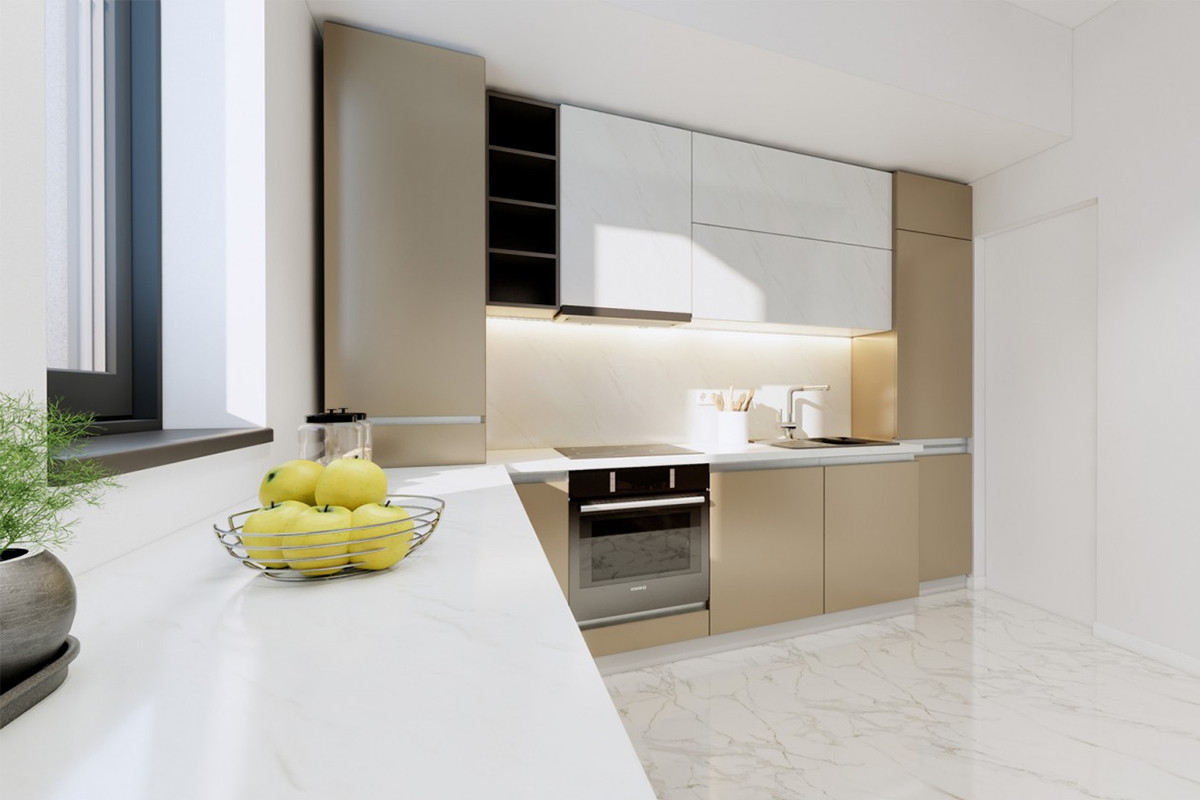 Cum să alegi mobilă pentru o bucătărie de mici dimensiuni?