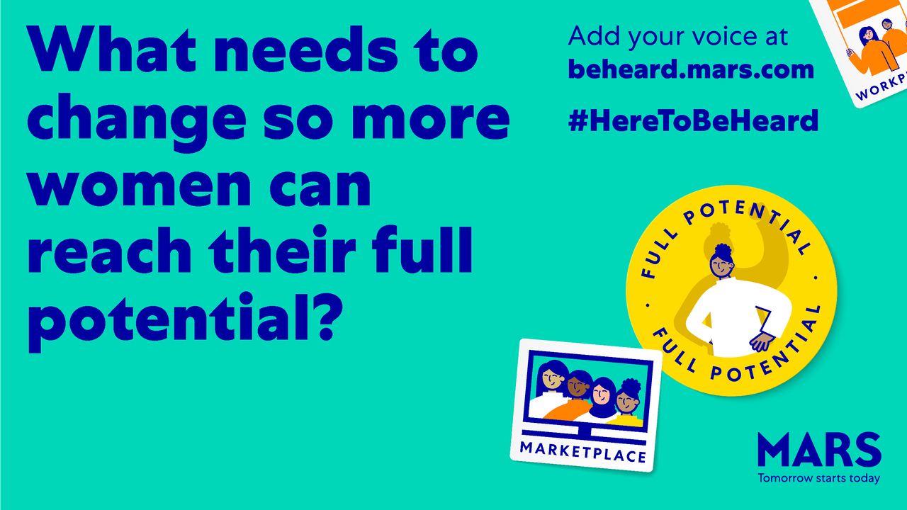 Mars dorește să facă auzită vocea femeilor din business. Lansează #HereToBeHeard