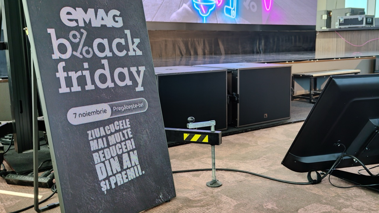 eMAG organizează Black Friday 2025 pe 7 noiembrie