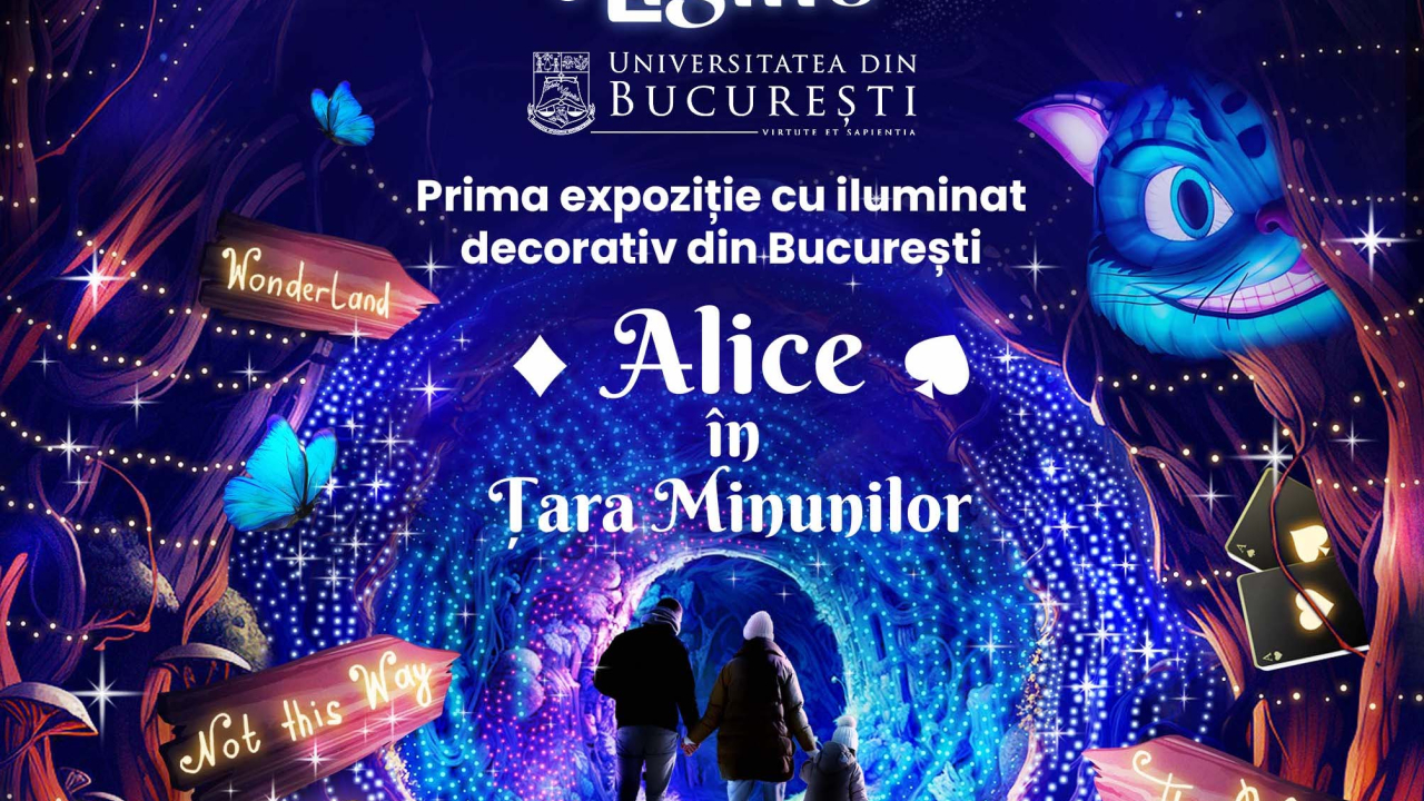 Alice în Țara Minunilor în Grădina Botanică a UniBuc: o întâlnire între poveste și tehnologie
