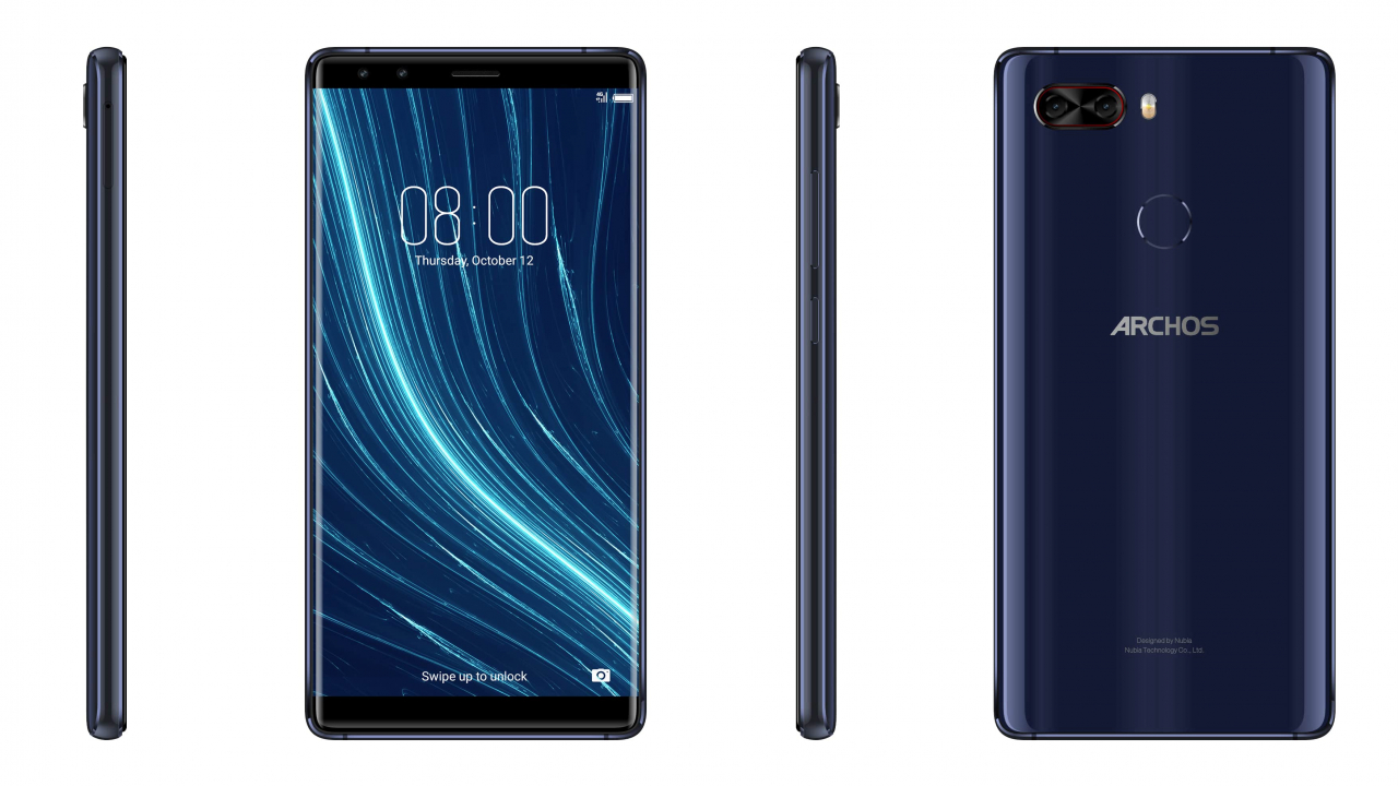 Archos lansează telefonul premium cu 8 GB de RAM și 4 camere foto