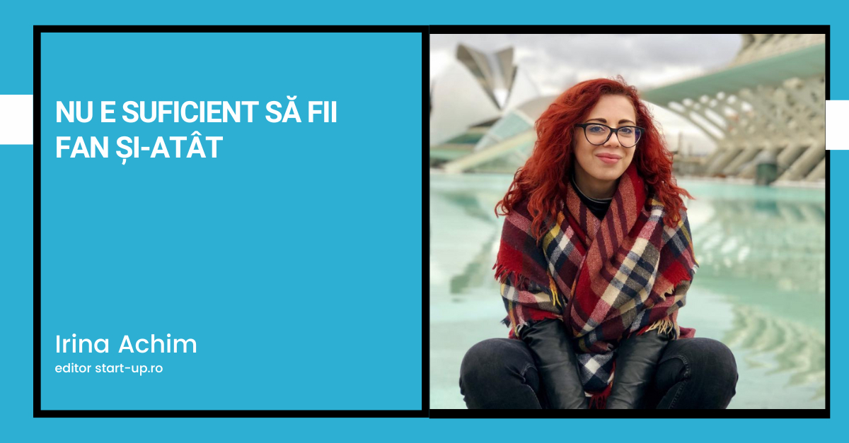 Nu e suficient să fii fan și-atât