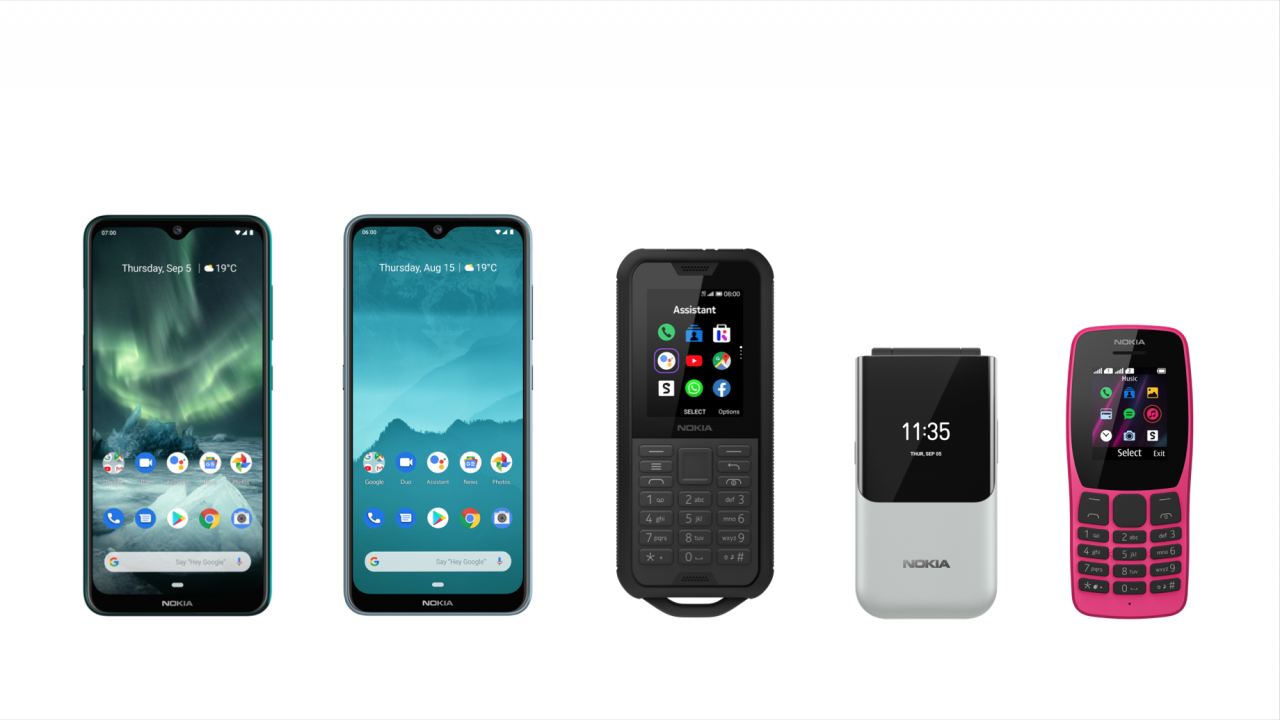 HMD lansează cinci noi telefoane Nokia și o pereche de căști wireless