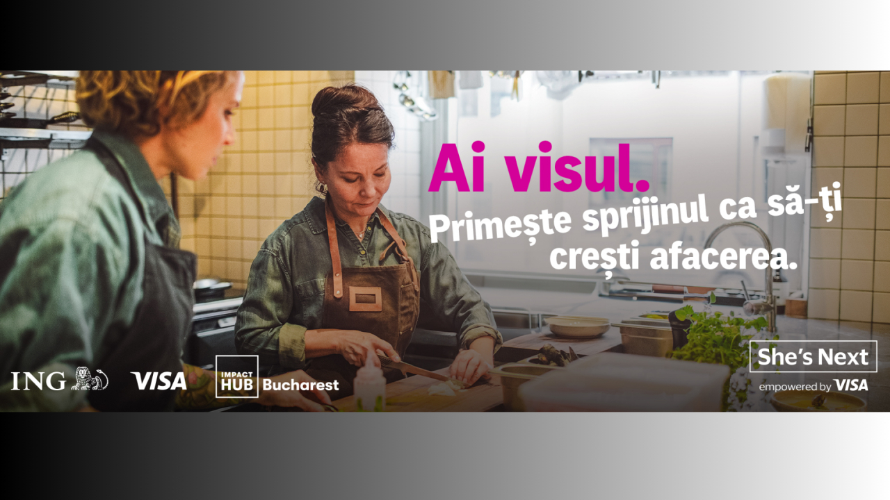 Noua ediție a programului She’s Next: 90.000 de euro în granturi pentru șase antreprenoare din România