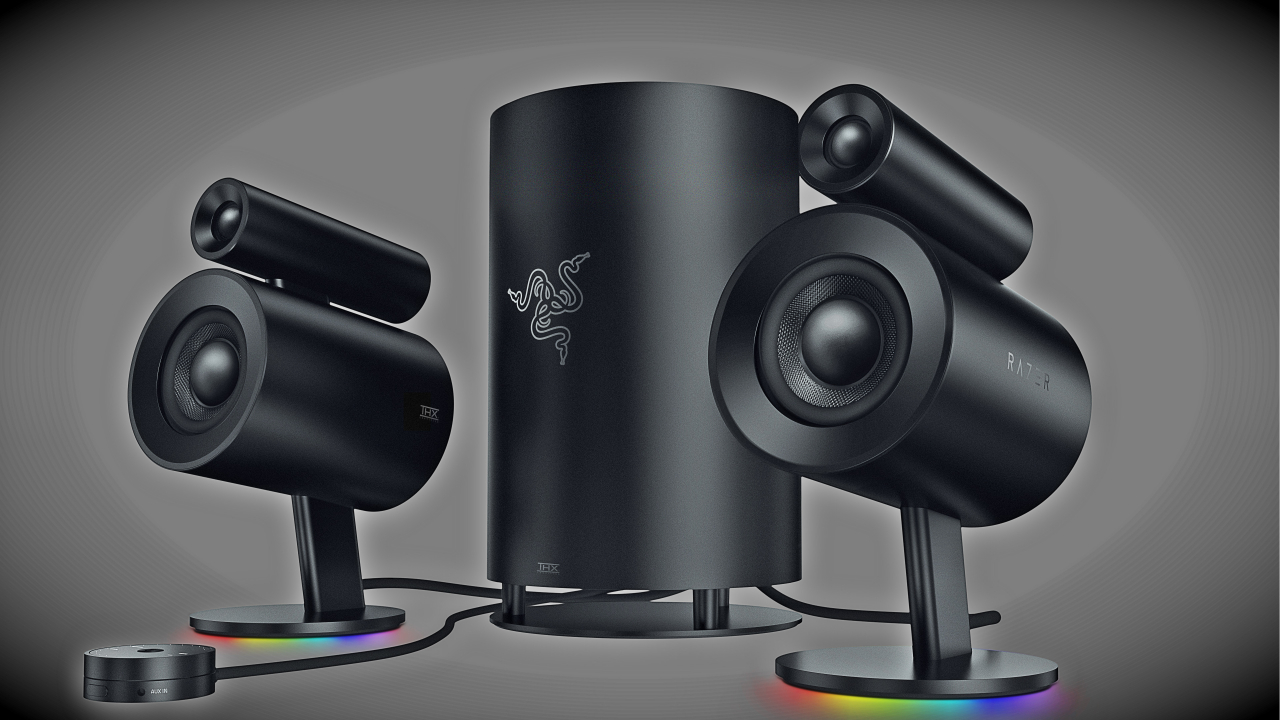 Razer Nommo Pro este un sistem audio 2.1 pentru vizuina ta de gamer