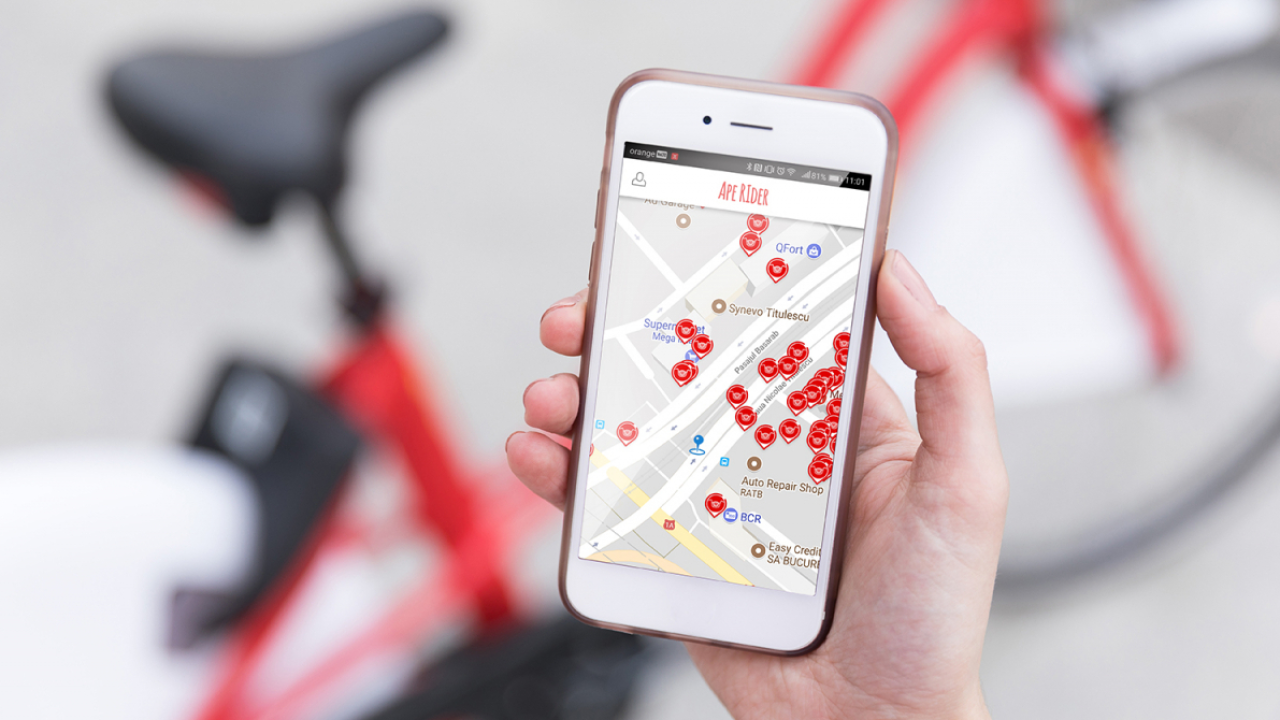 Dezvoltarea aplicației de bikesharing de la Pegas, preluată de Tremend