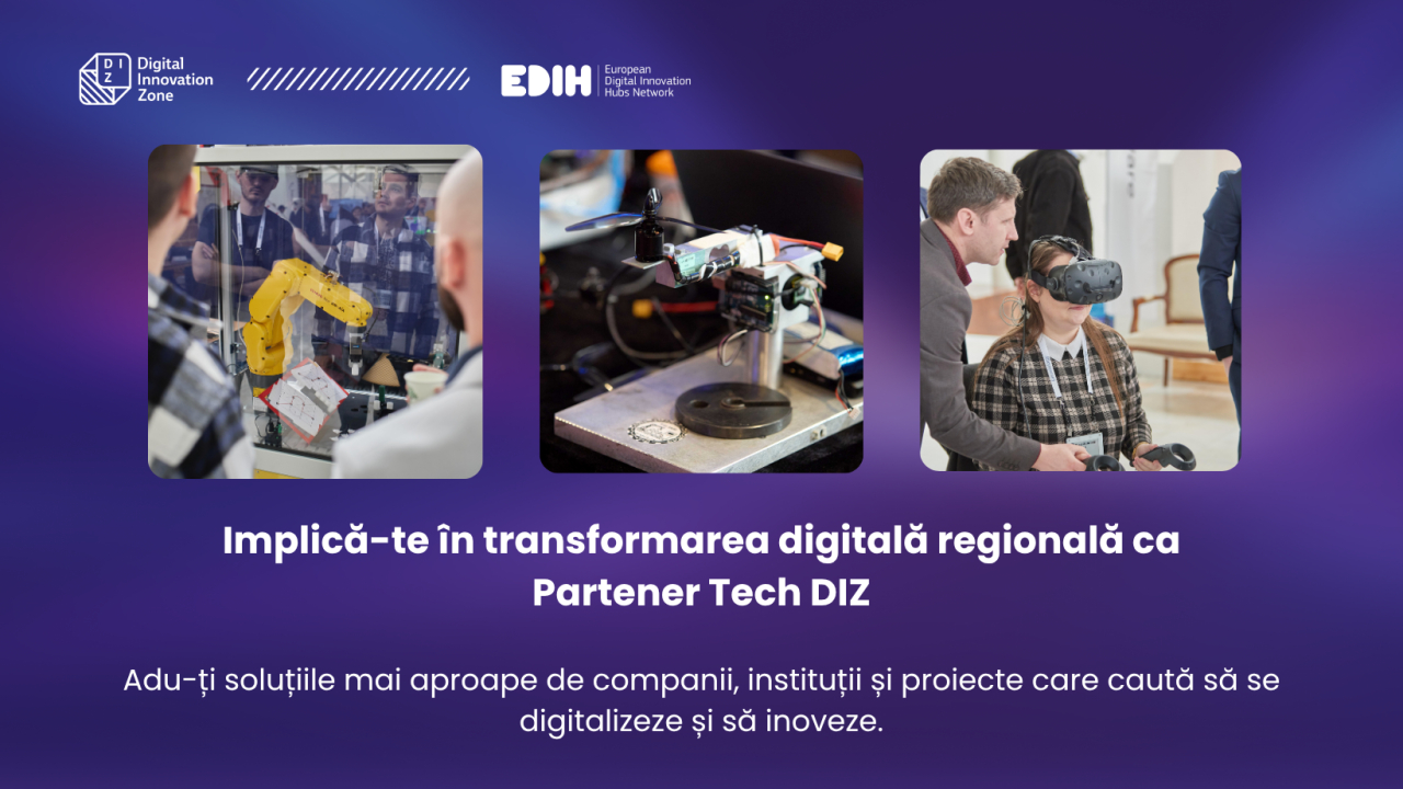 Digital Innovation Zone caută companii tech pentru proiectele de digitalizare din regiunea Nord-Est